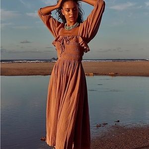 Free People Oasis Midi Dress